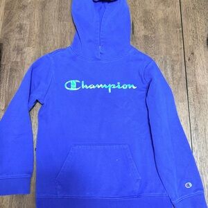 Champion Royal Blue Pullover Hoodie